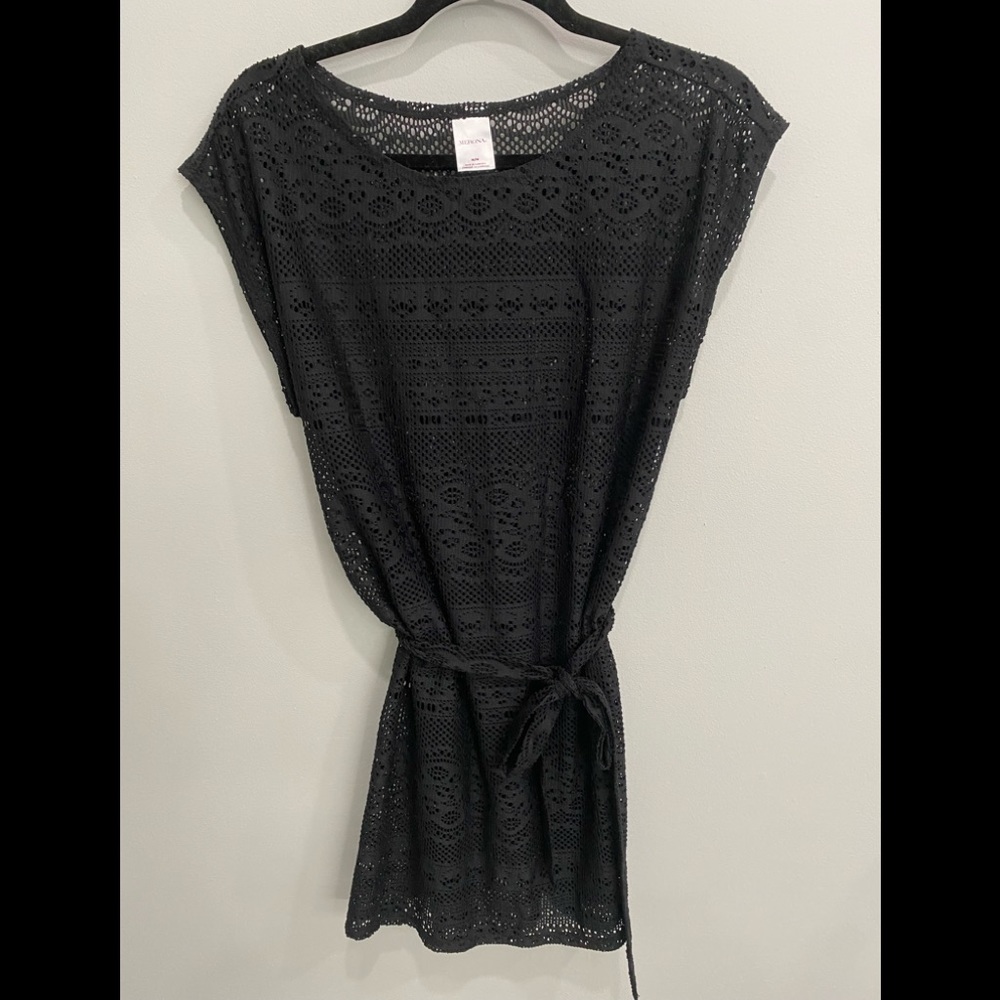 Merona Black Lace Coverup